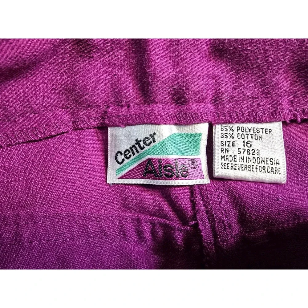 Vintage‎ Women's Shorts Hot Pink Hi-rise Denim  12 Center Isle